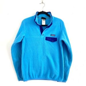 Patagonia Synchilla Snap-T Fleece Pullover Blue S